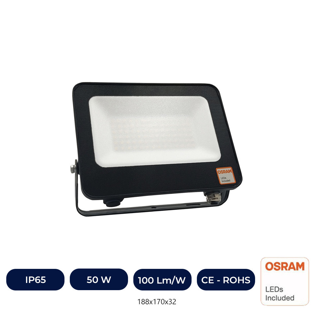 Projecteur LED 50W OSRAM CHIP