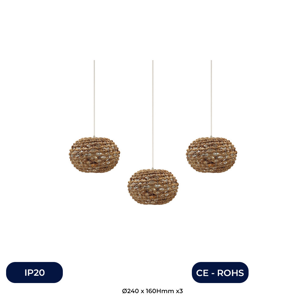 Lustre Suspendue - Pour LED E27