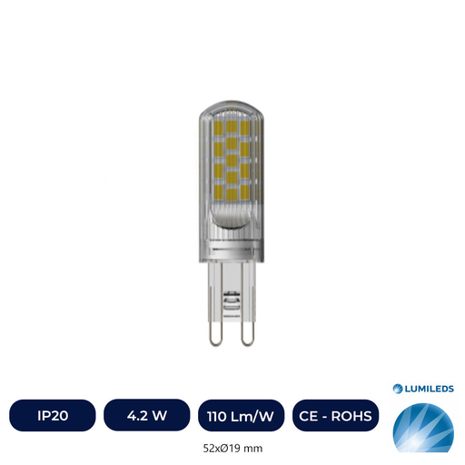 [G900] Ampoule LED G9 4,2 W Puce Lumileds