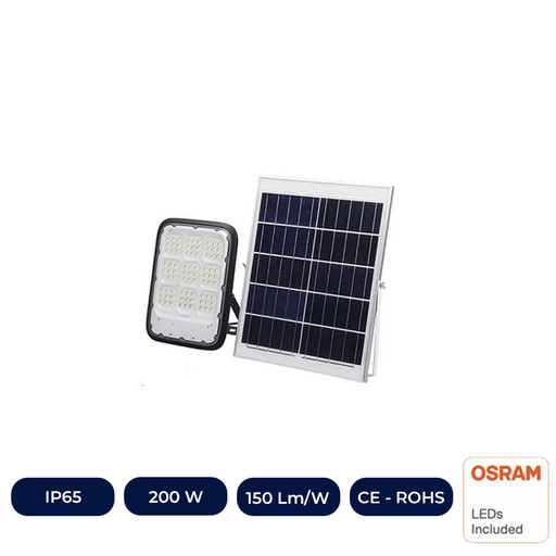 [ICOSR200PROSFLEVO] Projecteur Solaire À Puce Osram Pro Evolution 200 Avec Capteur