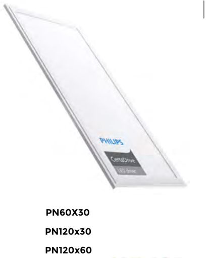 [PN60X30] Dalle led  24w  220v 2800LU 595X295mmh30mm alu+pc